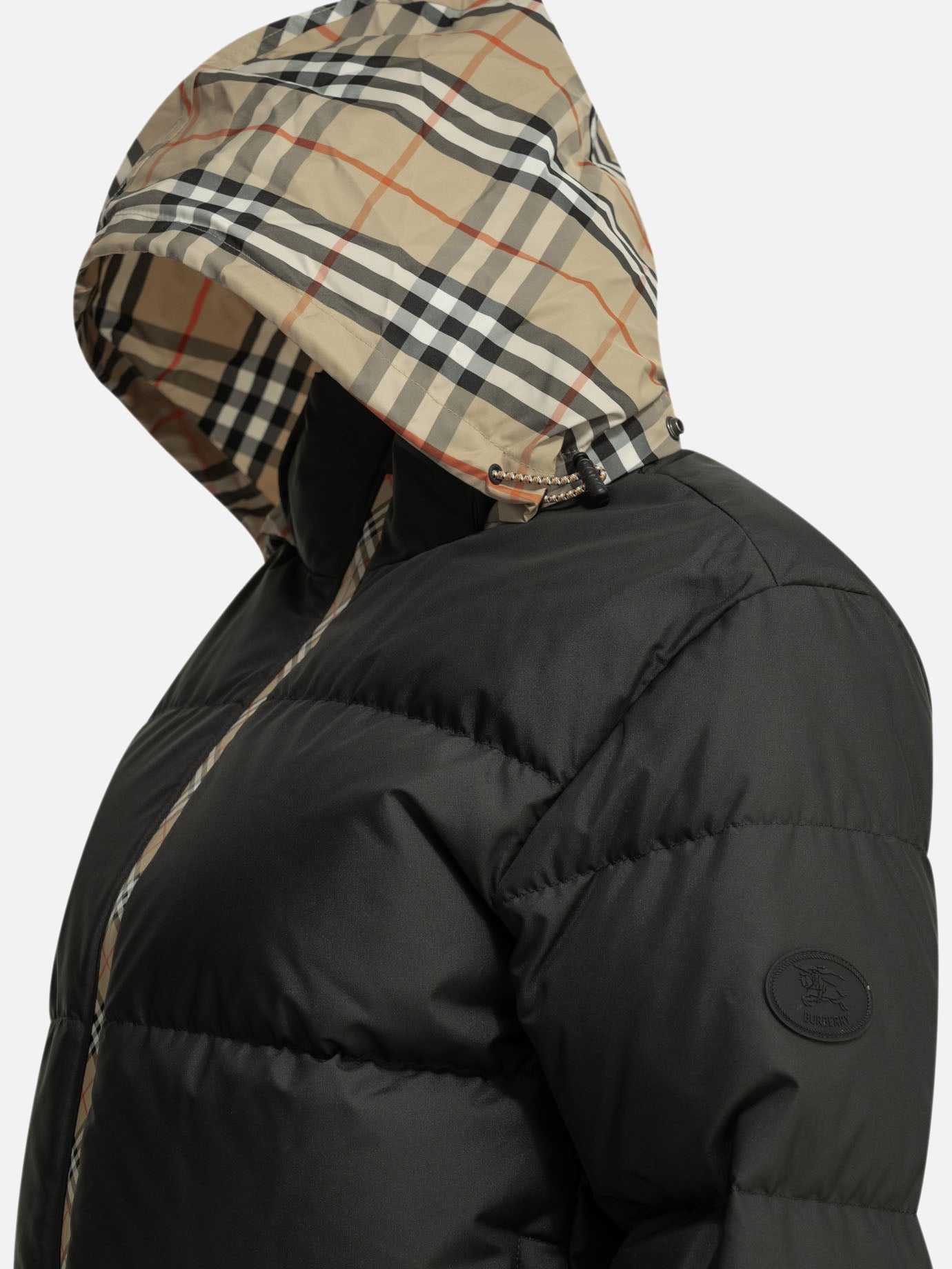 Down jackets Solid colour  Black - Burberry Women | PDP | VIETTI Online Store | Zoom-Modal_3
