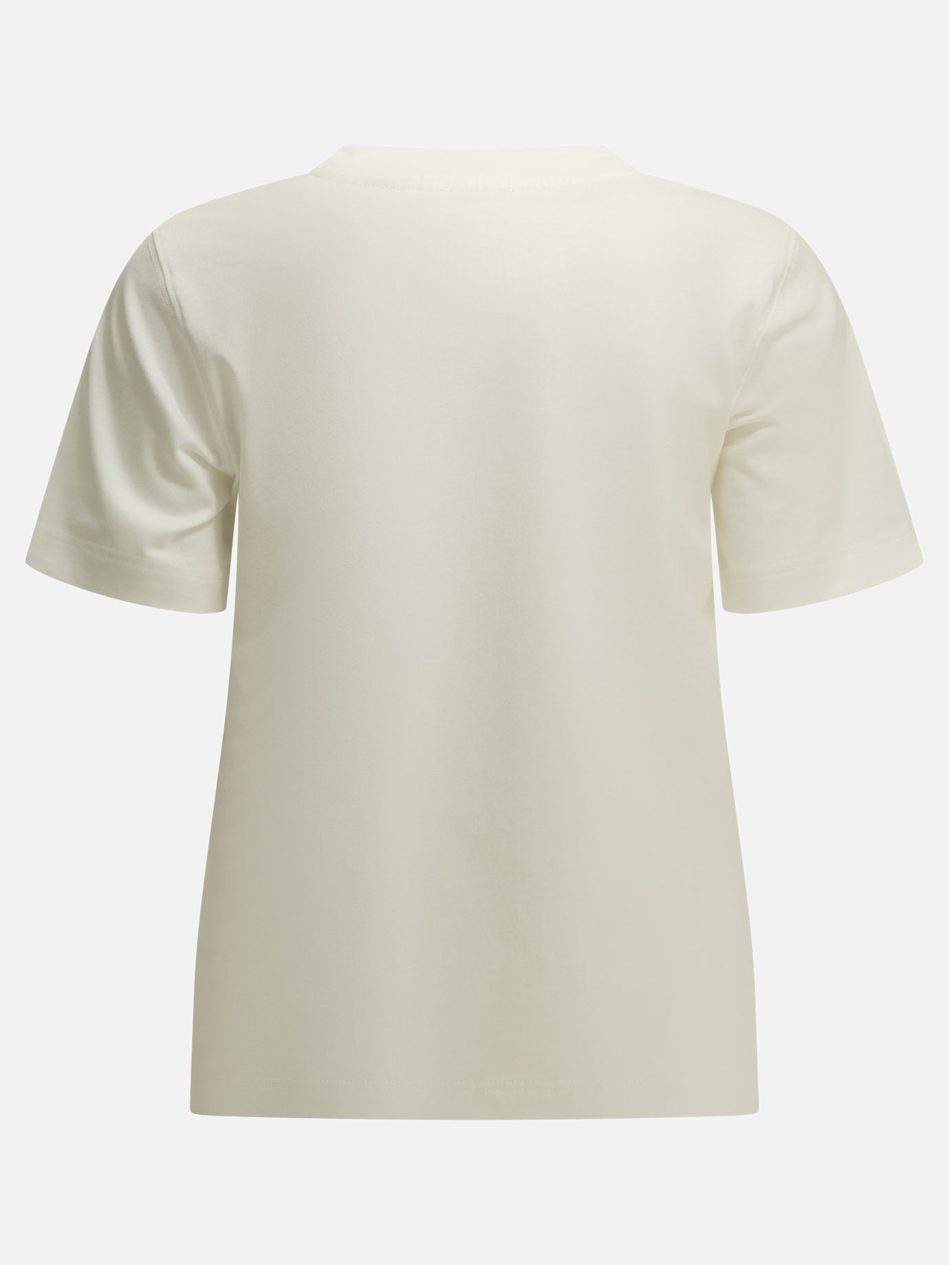 T-shirt girocollo Logo  Bianco - Burberry Donna | PDP | VIETTI Online Store | Zoom-Modal_2
