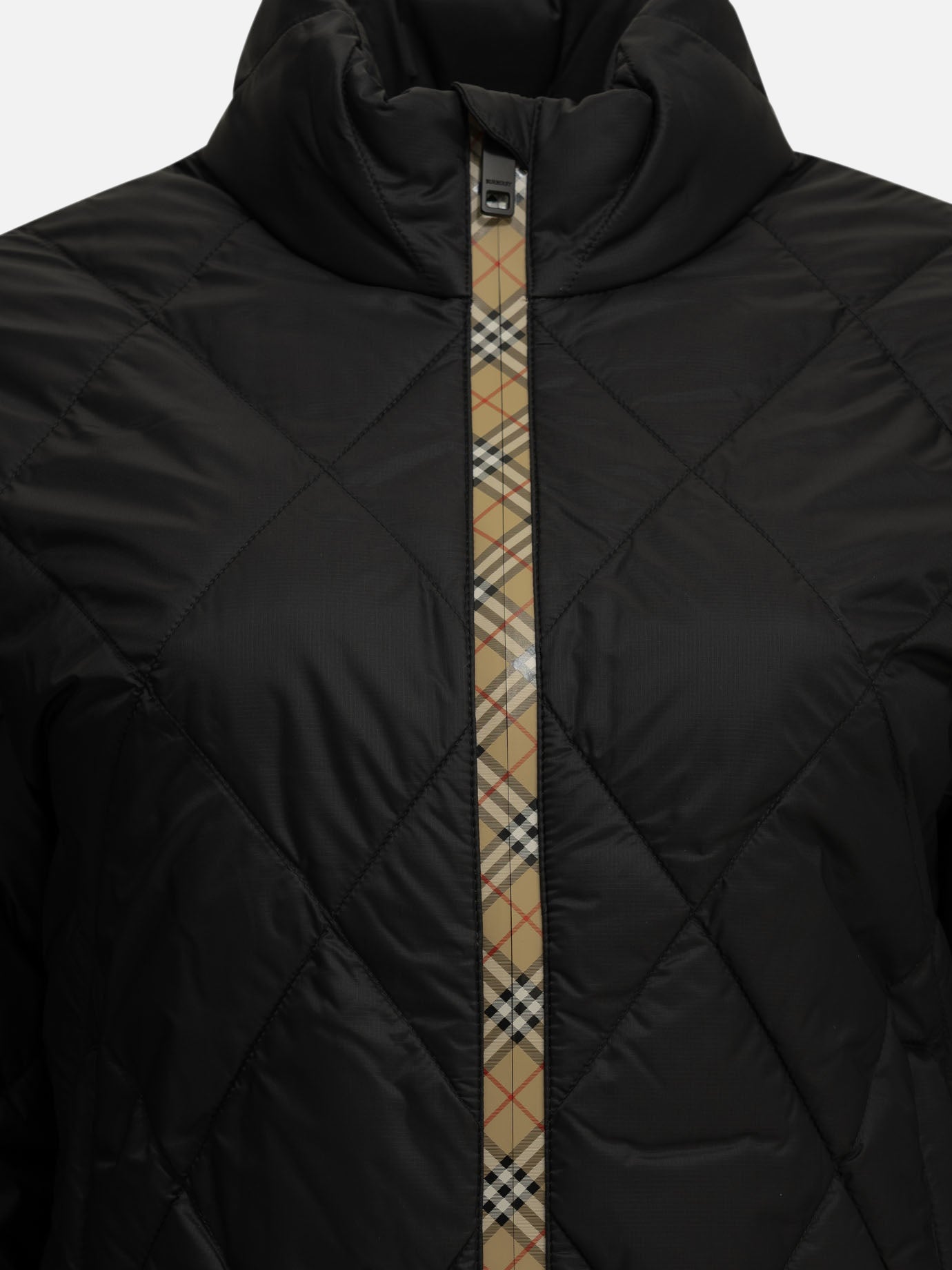 Quilted & Utility Jackets Solid colour  Black - Burberry Women | PDP | VIETTI Online Store | Zoom-Modal_3

