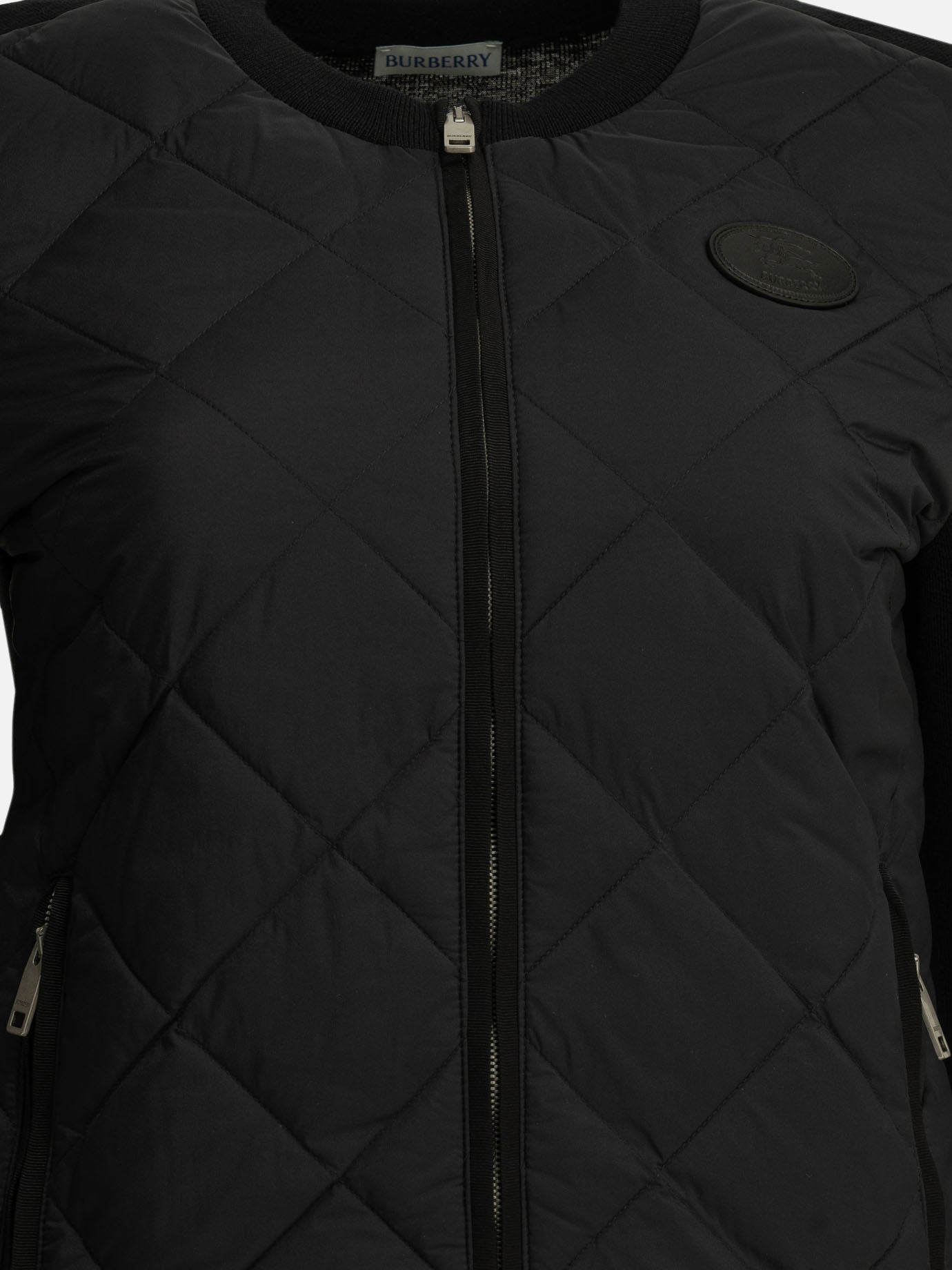 Giacche leggere & Trapuntate Logo  Nero - Burberry Donna | PDP | VIETTI Online Store | Zoom-Modal_3
