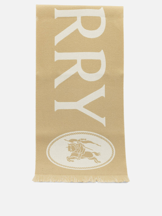 Sciarpe con frange 100% wool  Beige - Burberry Donna | PDP | VIETTI Online Store 
