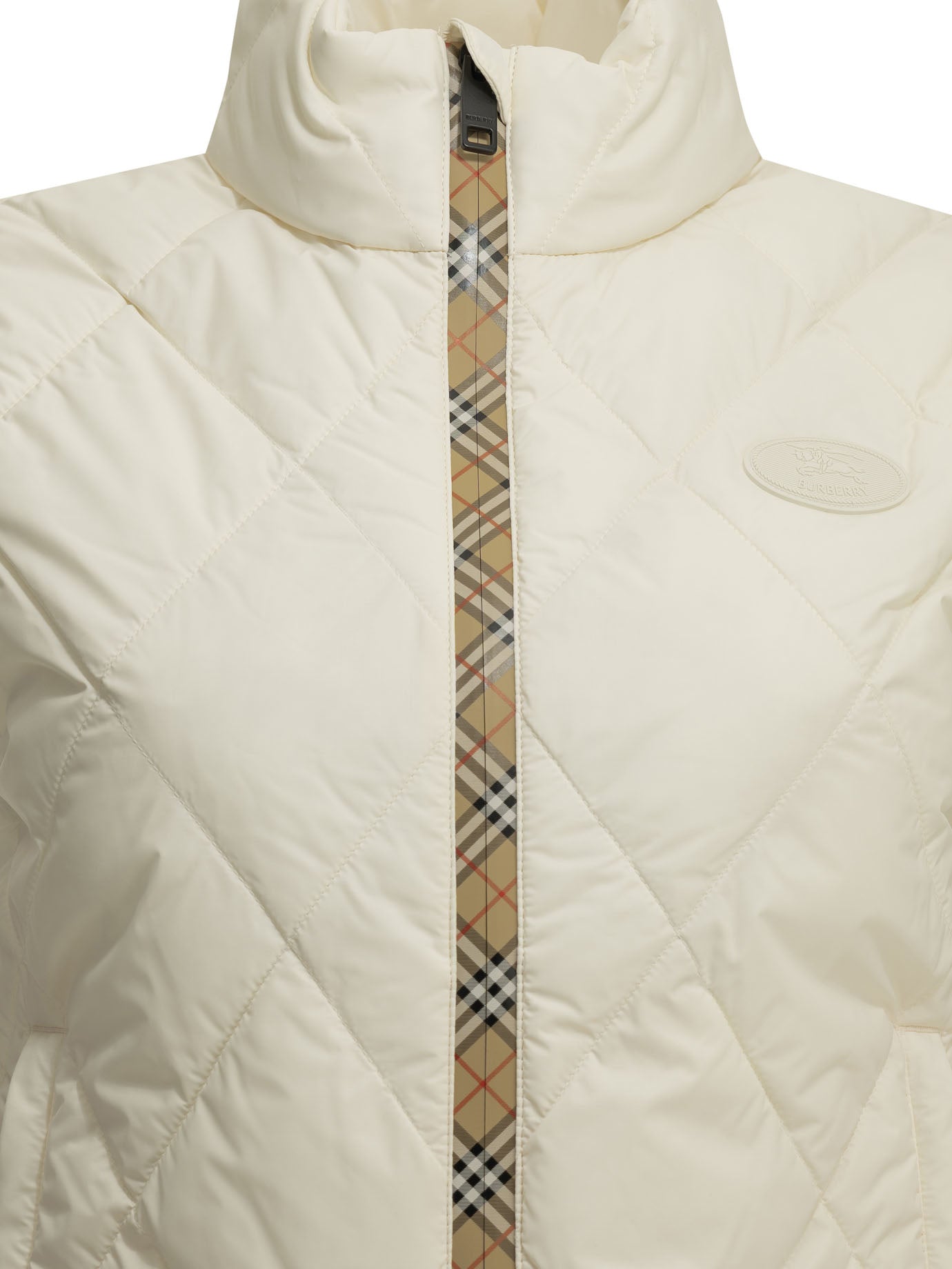Vest jackets Logo  White - Burberry Women | PDP | VIETTI Online Store | Zoom-Modal_3
