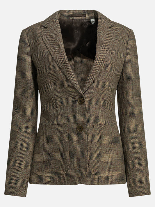 Blazer Prince of Wales  Marrone - Burberry Donna | PLP | VIETTI Online Store 
