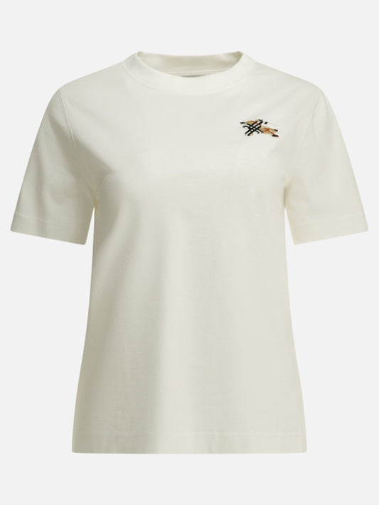 Crewneck t-shirts Logo  White - Burberry Women | PLP | VIETTI Online Store 
