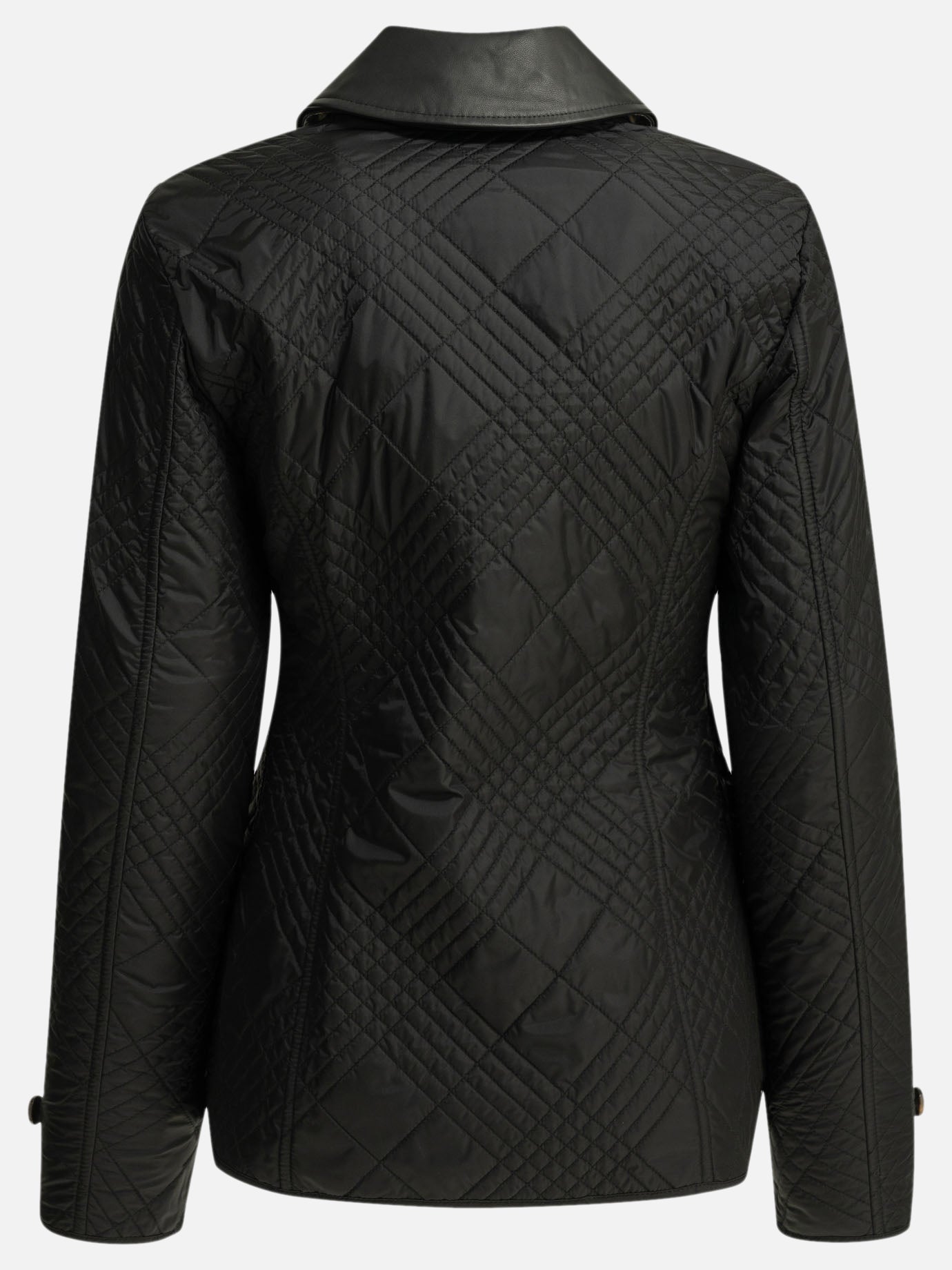 Quilted & Utility Jackets Solid colour  Black - Burberry Women | PDP | VIETTI Online Store | Zoom-Modal_2
