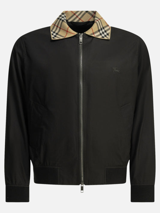 Giacche leggere & Trapuntate Solid colour  Nero - Burberry Uomo | PLP | VIETTI Online Store 
