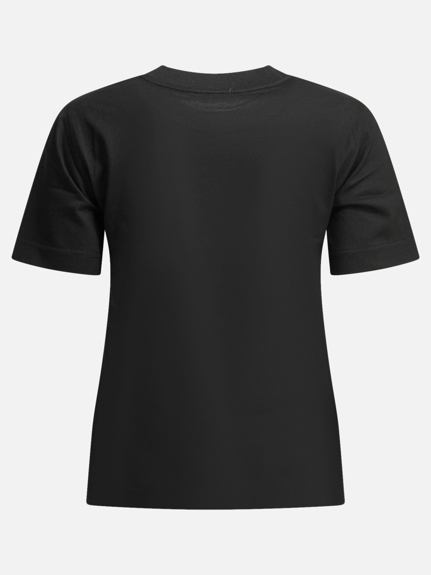 T-shirt girocollo Logo  Nero - Burberry Donna | PDP | VIETTI Online Store | Zoom-Modal_2
