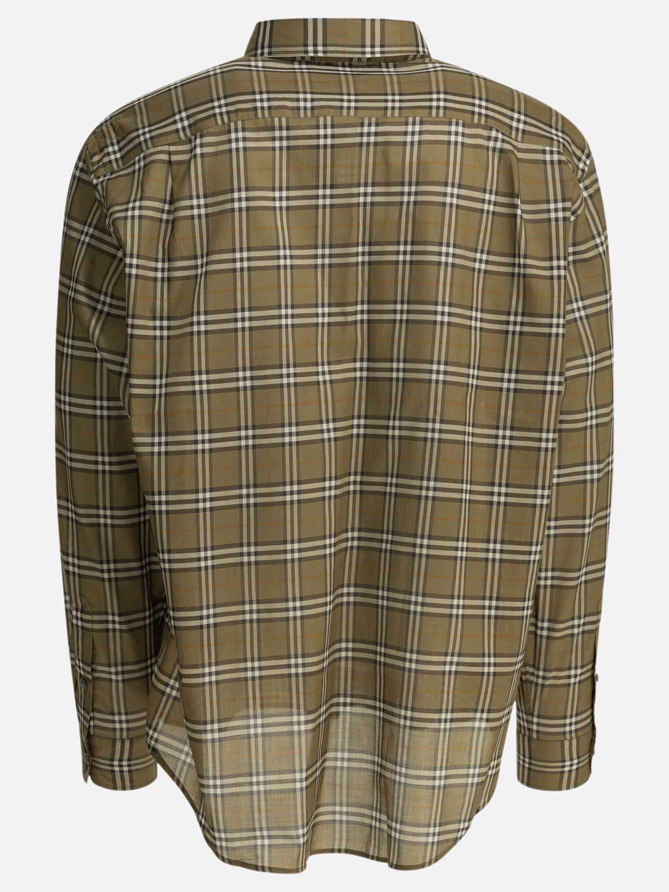 Casual shirts Check  Green - Burberry Men | PDP | VIETTI Online Store | Zoom-Modal_4
