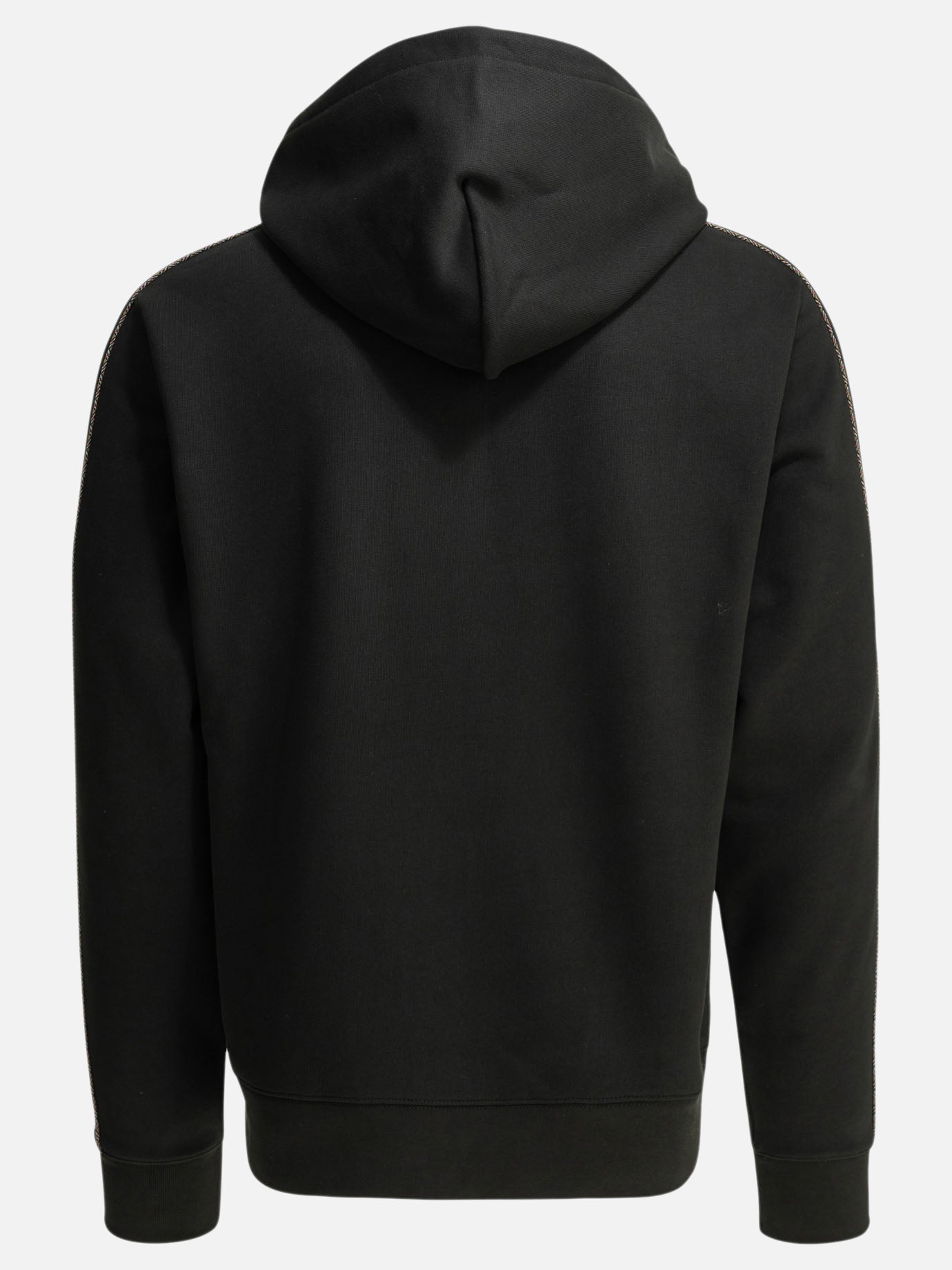Felpe con zip Solid colour  Nero - Burberry Uomo | PDP | VIETTI Online Store | Zoom-Modal_2
