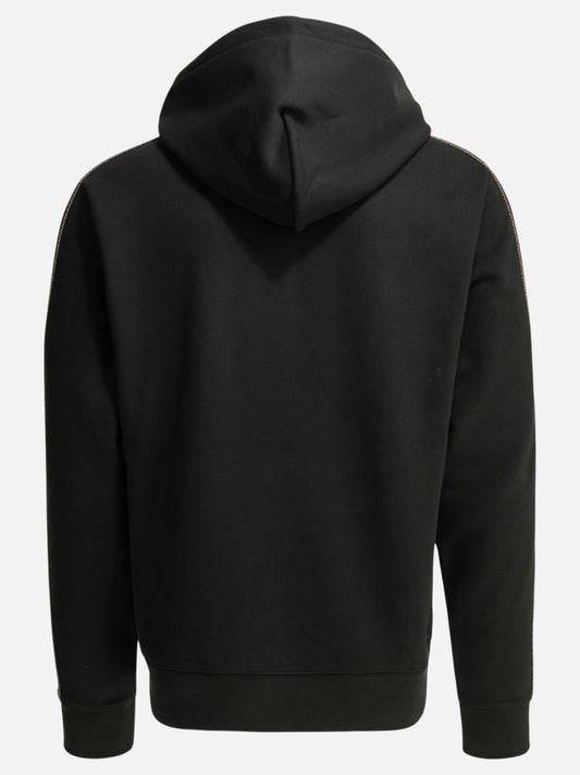 Full zip sweatshirts Solid colour  Black - Burberry Men | PDP | VIETTI Online Store | 2
