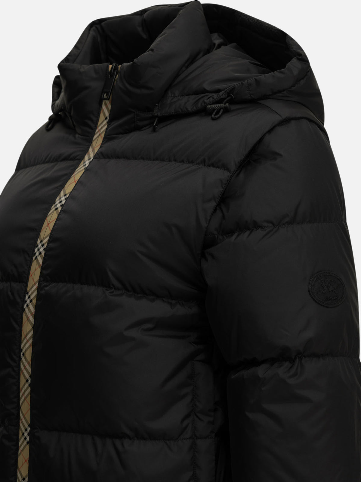 Burberry "Langdale" Short Down Jacket Black

