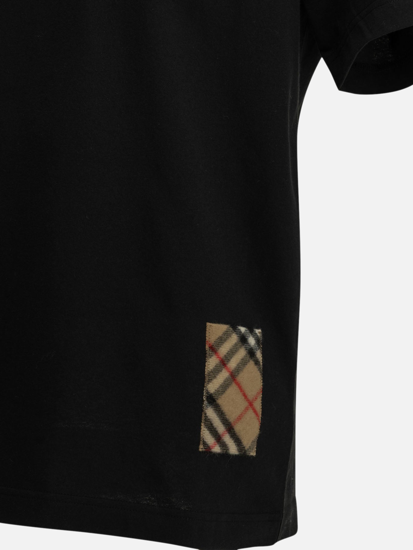 Crewneck t-shirts Solid colour  Black - Burberry Men | PDP | VIETTI Online Store | Zoom-Modal_6
