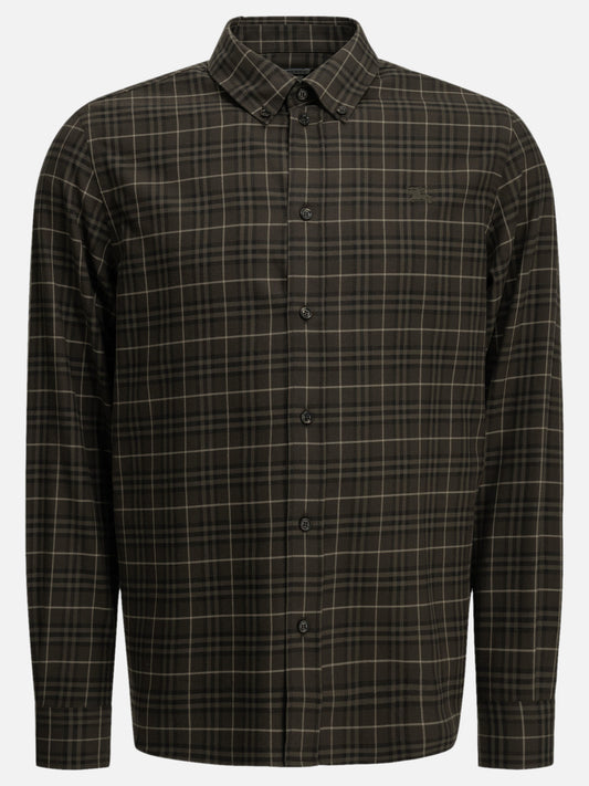 Burberry "Robert" Casual Shirt Brown

