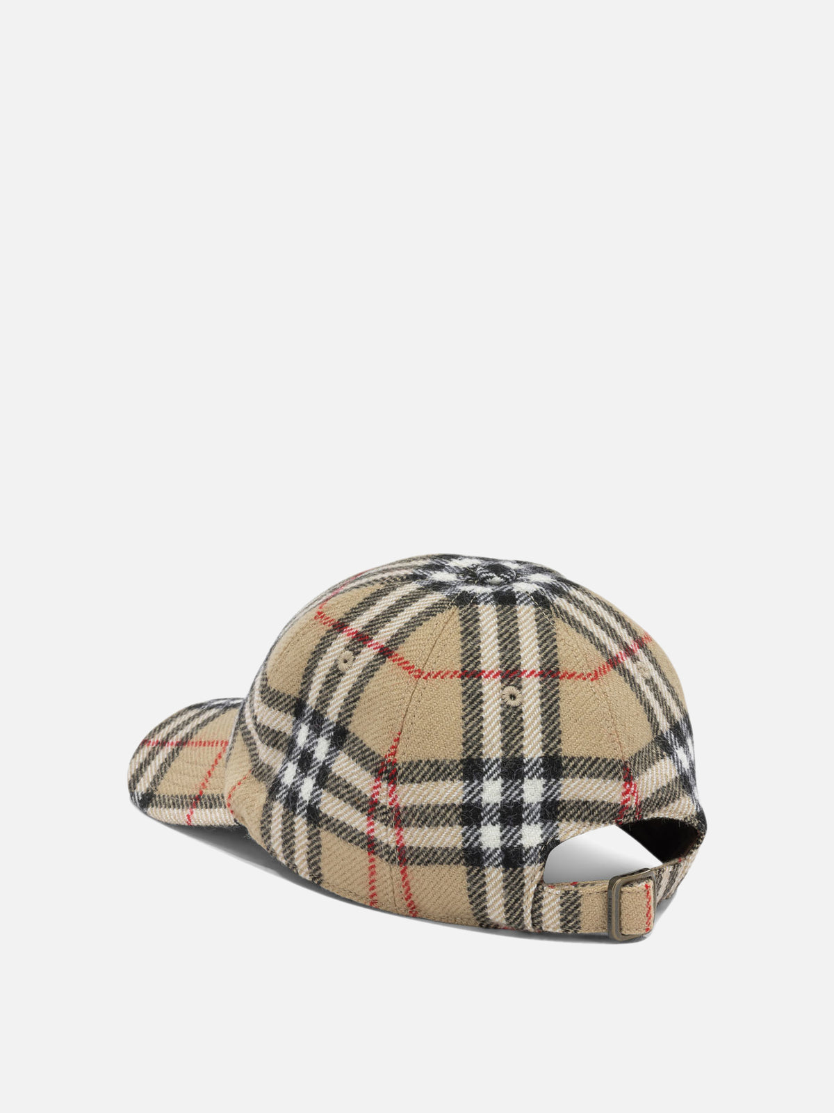 Burberry "Check" Baseball Cap Beige

