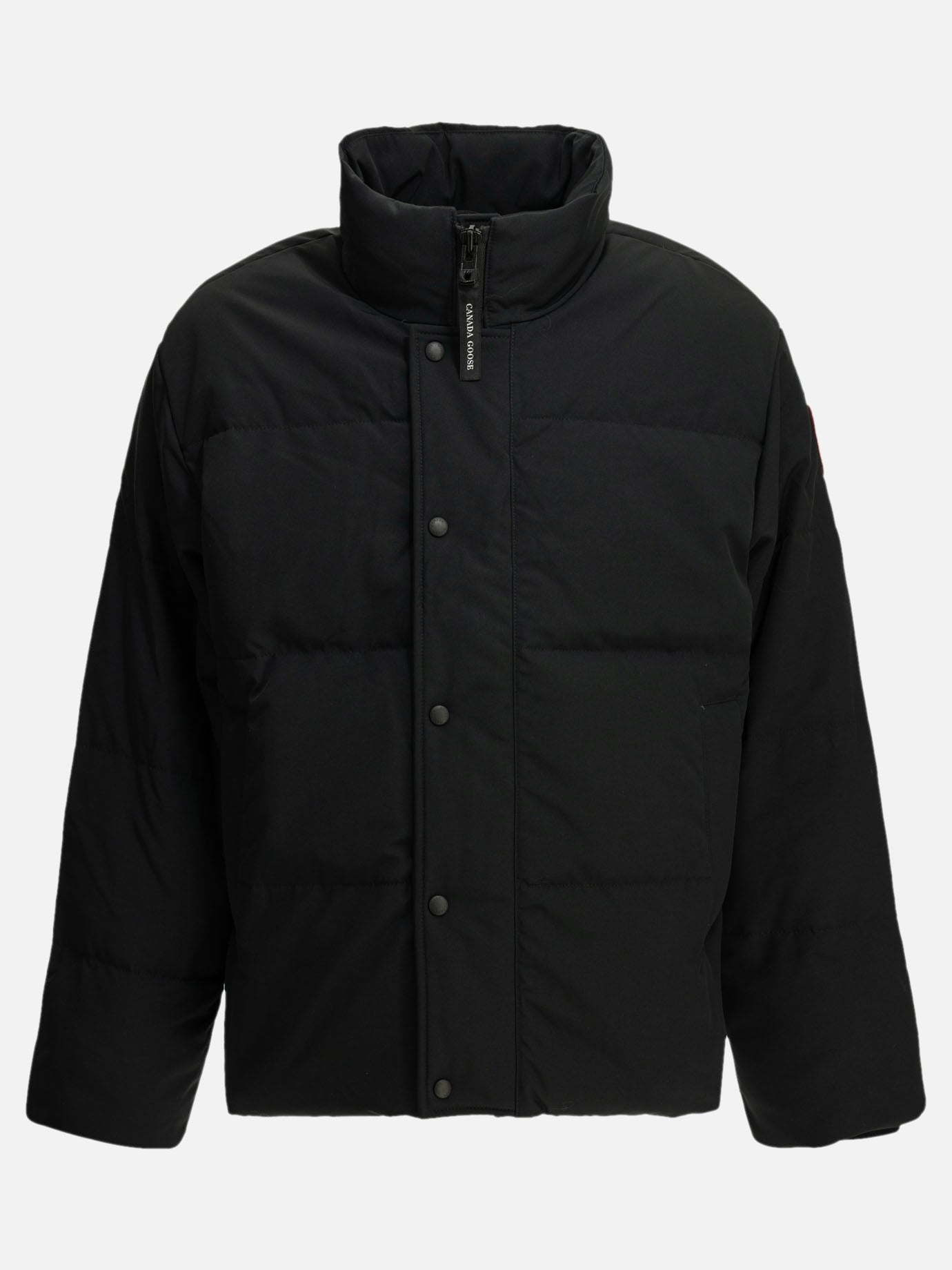 Down jackets Logo  Black - Canada Goose Men | PDP | VIETTI Online Store | Zoom-Modal
