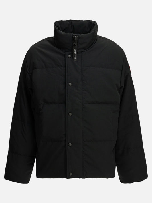 Down jackets Logo  Black - Canada Goose Men | PDP | VIETTI Online Store 

