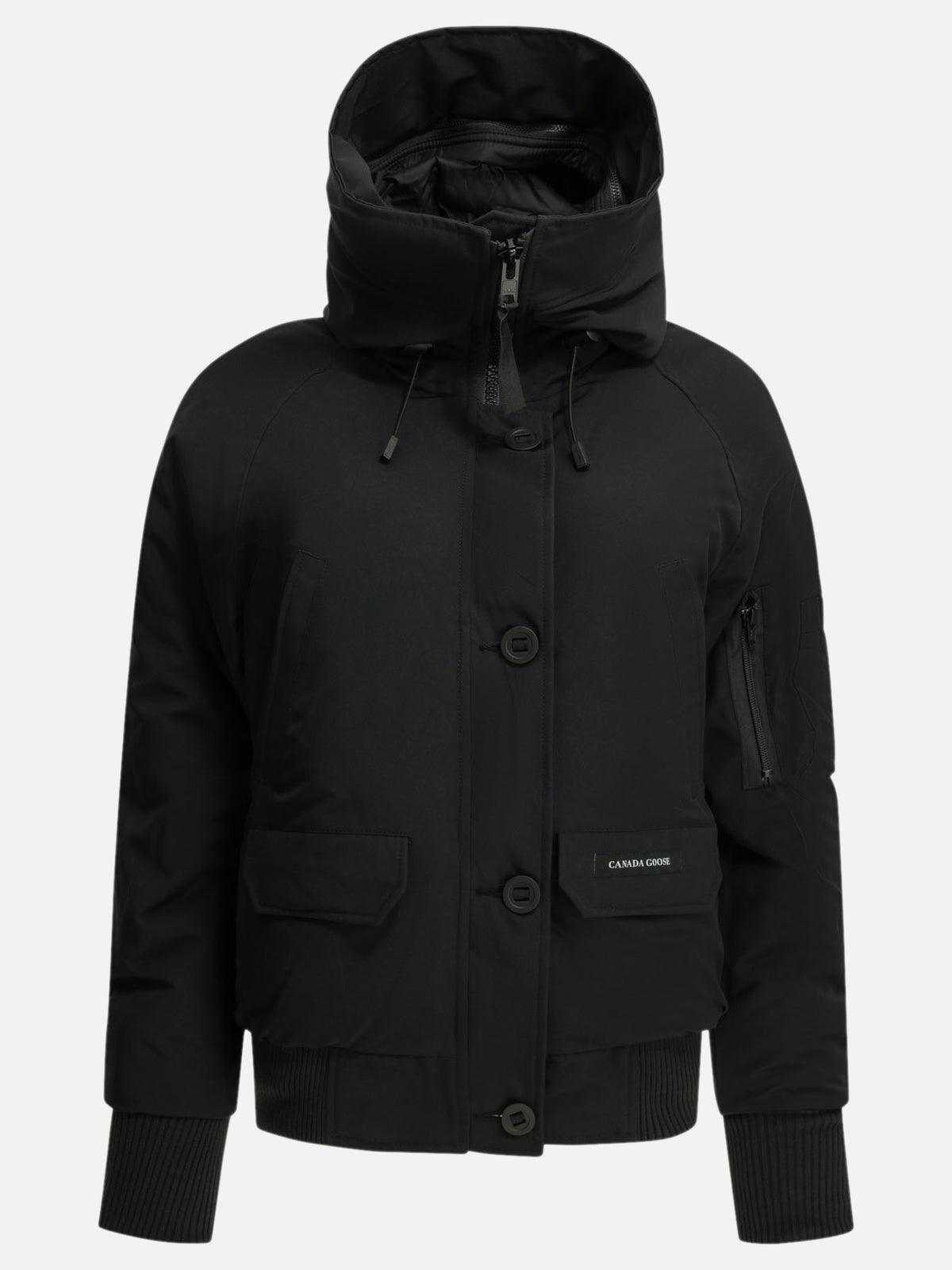 Canada Goose "Chilliwack" Short Down Jacket Black

