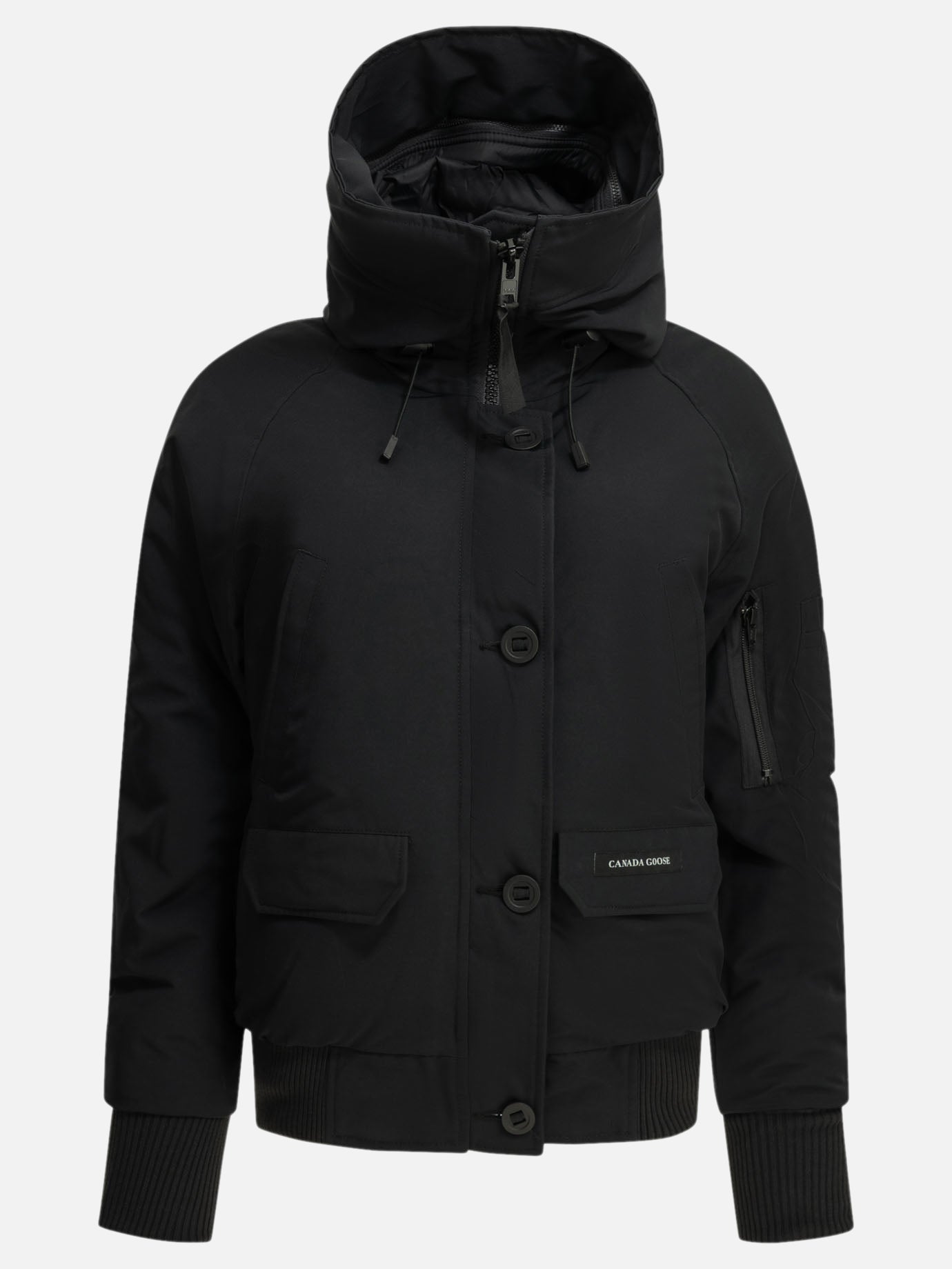 Canada Goose "Chilliwack" Short Down Jacket Black - VIETTI