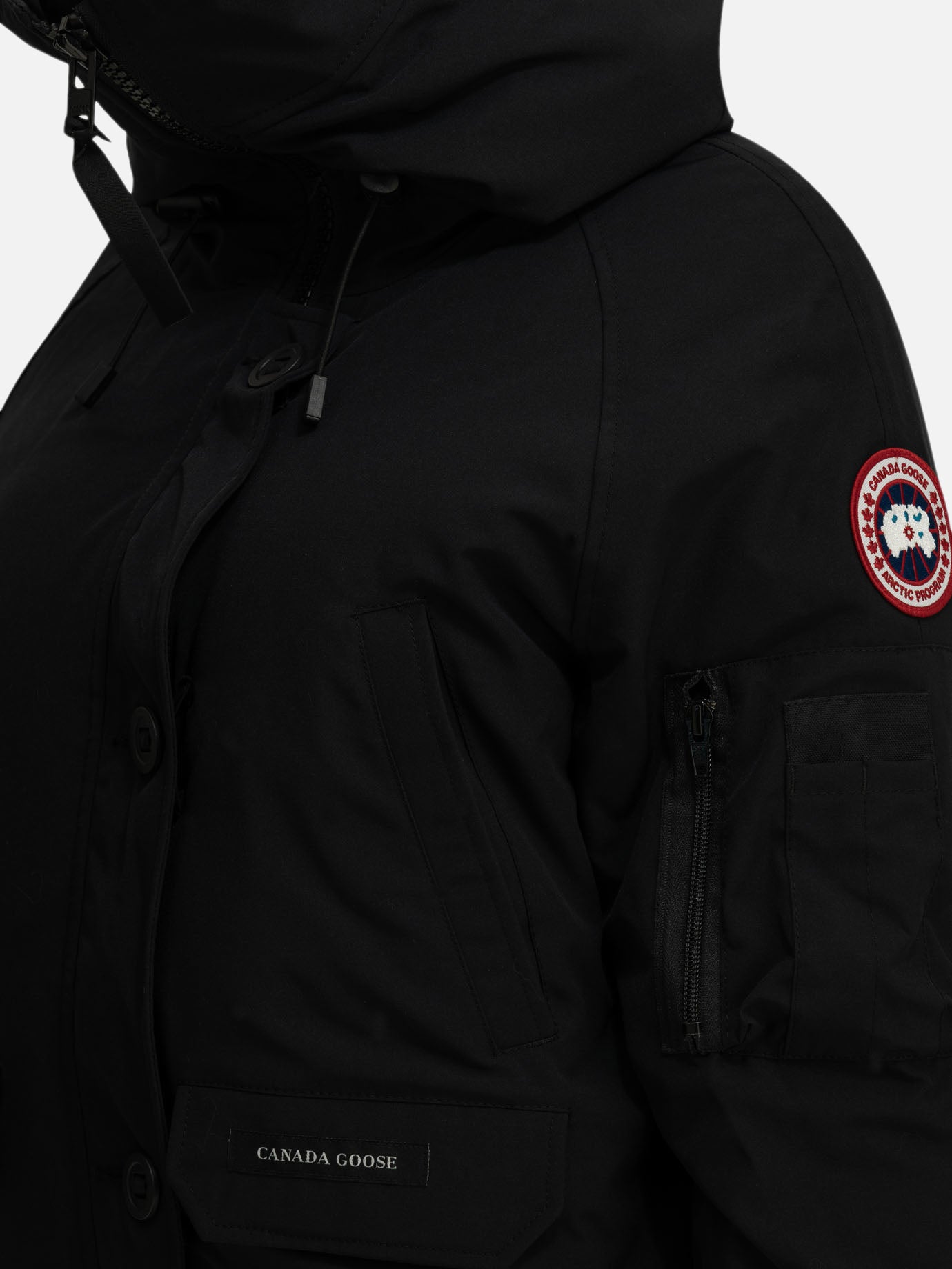 Canada Goose "Chilliwack" Short Down Jacket Black

