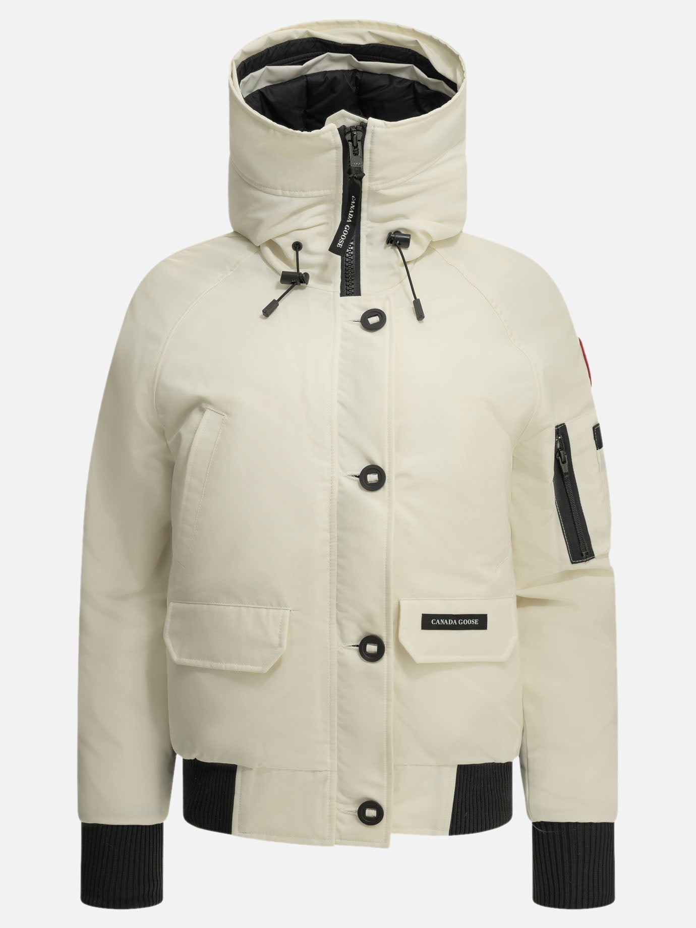 Canada Goose "Chilliwack" Short Down Jacket White - VIETTI