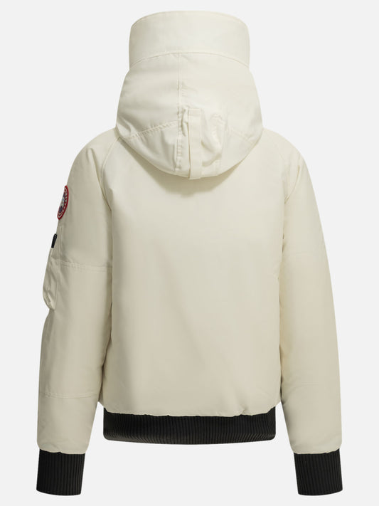 Canada Goose "Chilliwack" Short Down Jacket White

