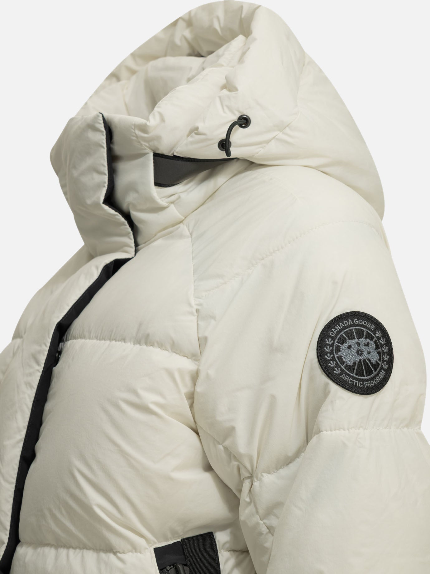 Canada Goose "Junction" Short Down Jacket White


