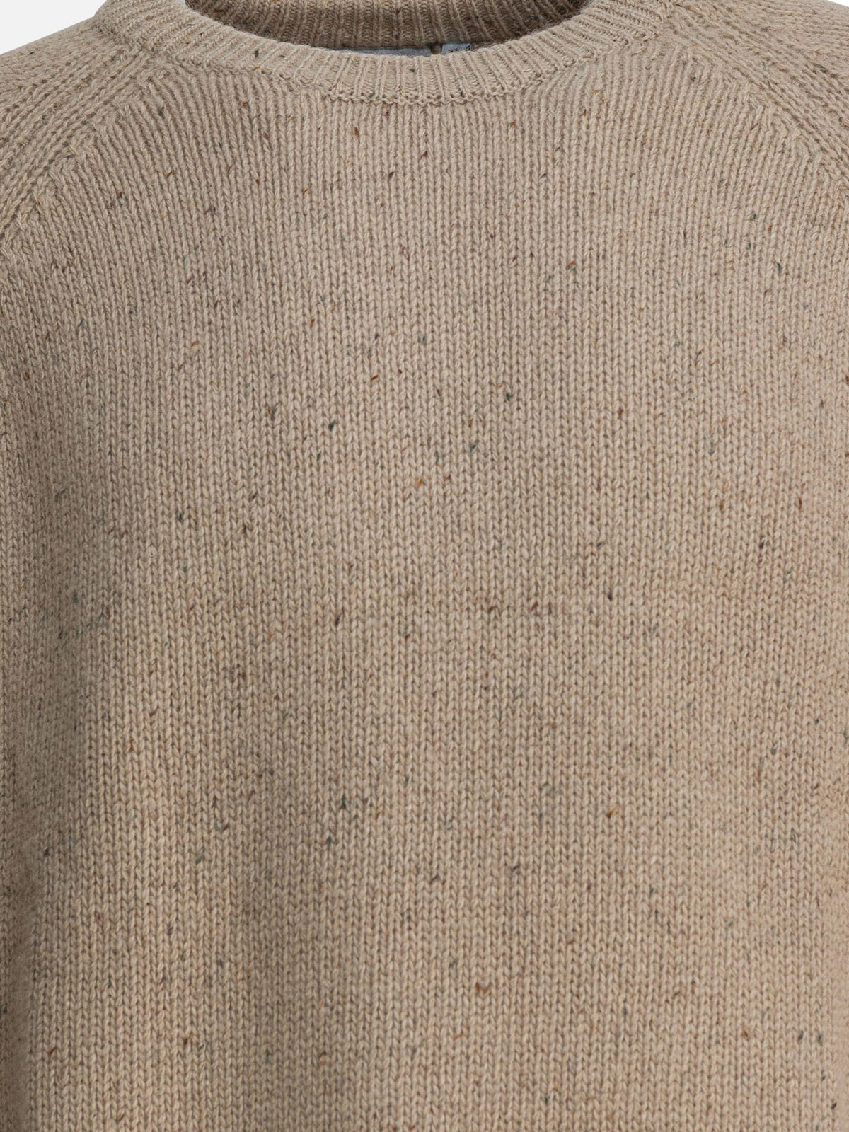Carhartt WIP "Anglistic" Crew-Neck Sweater Beige - VIETTI