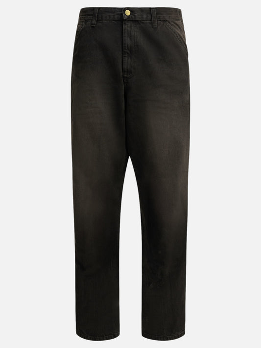 Carhartt WIP "Simple" Straight-Leg Jeans Black

