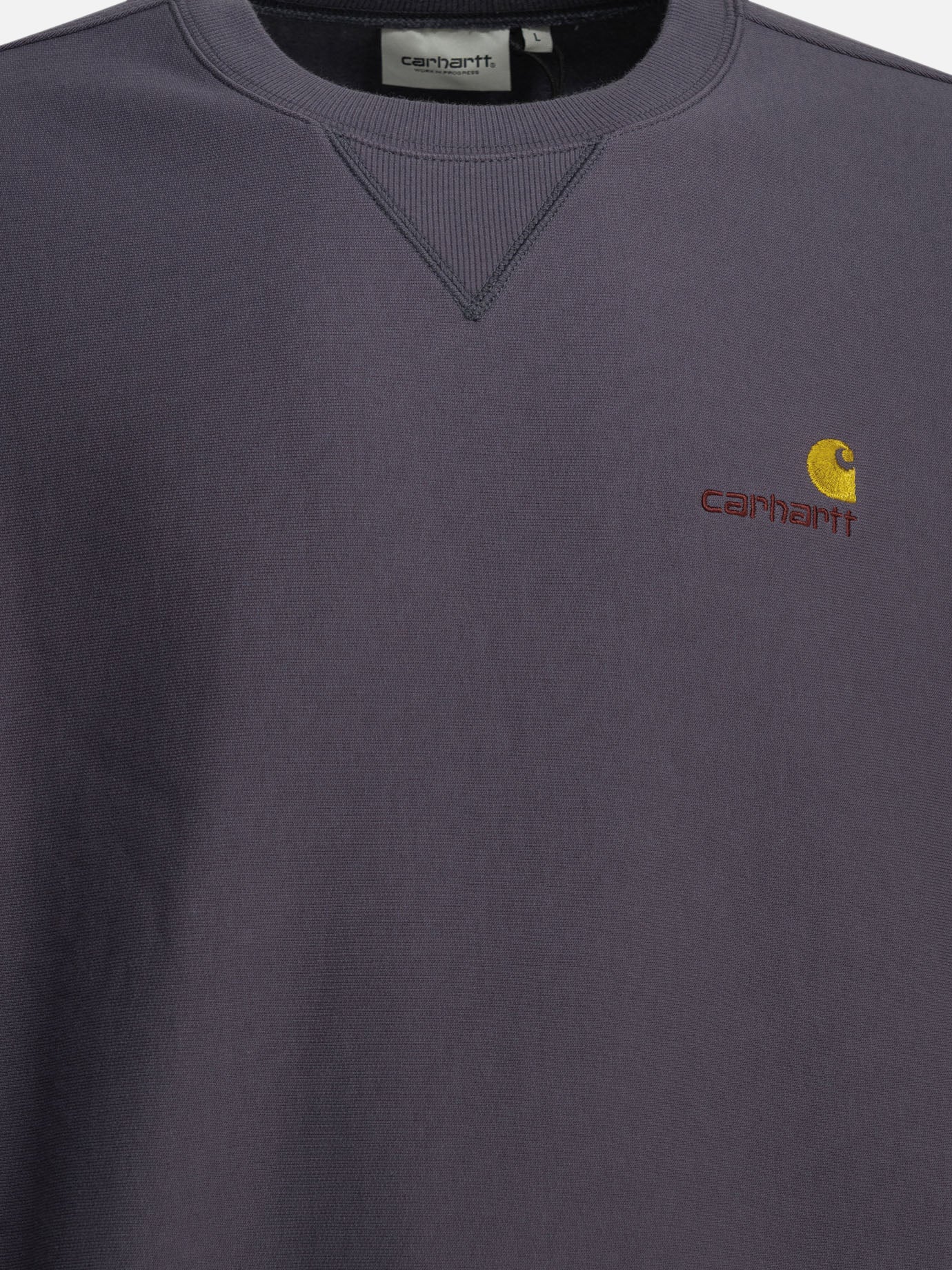 Crewnecks Logo  Purple - Carhartt WIP Men | PDP | VIETTI Online Store | Zoom-Modal_3
