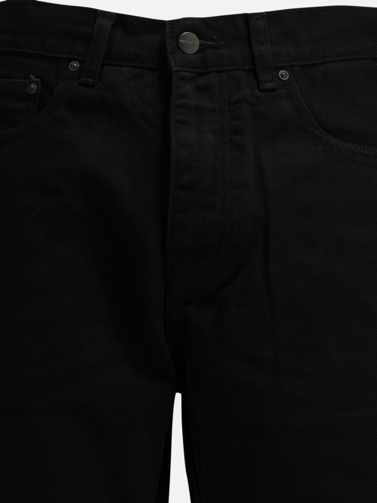 Carhartt WIP "Newel" Straight-leg jeans Black