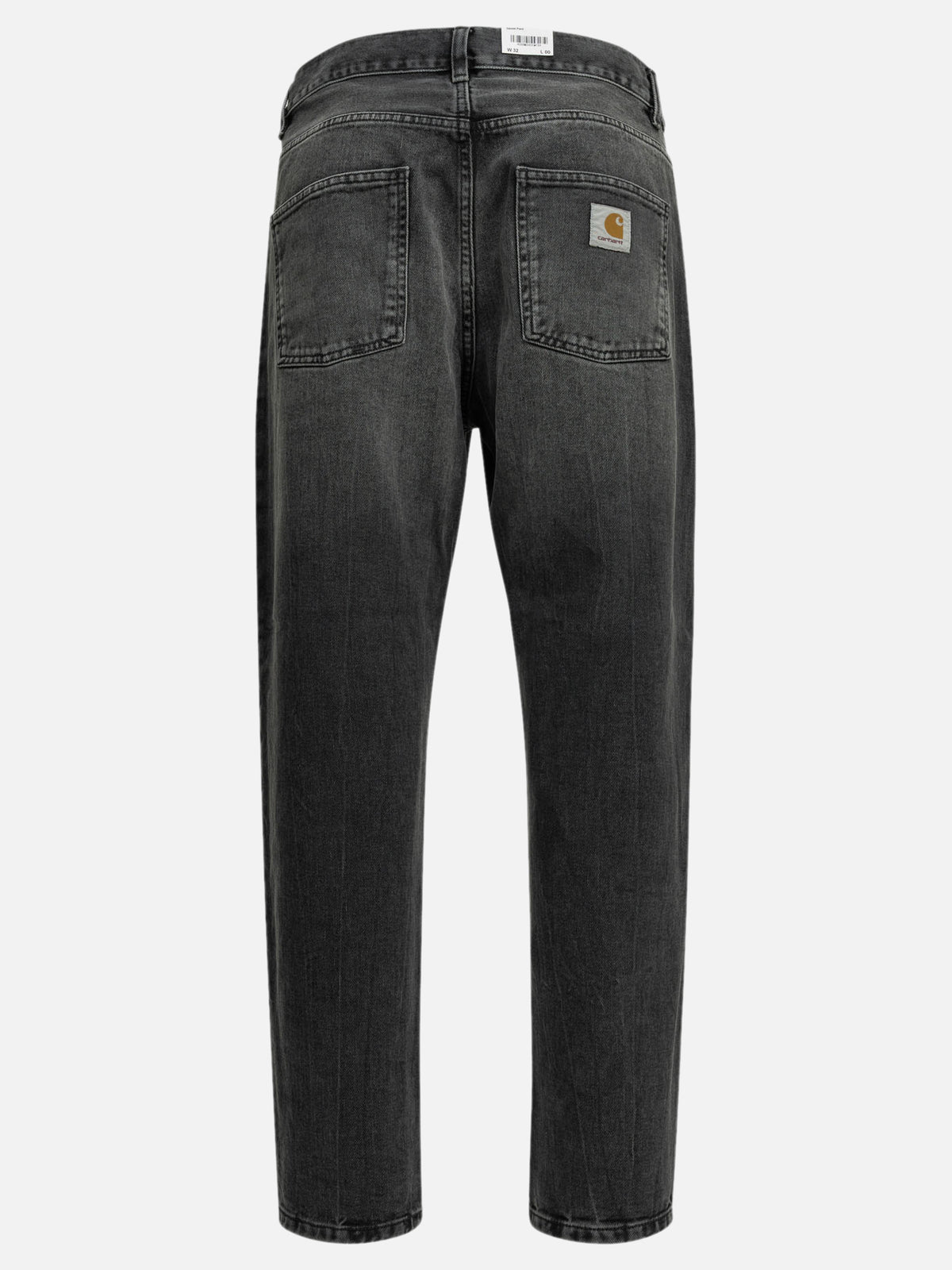 Carhartt WIP "Newel" Straight-leg jeans Black - VIETTI