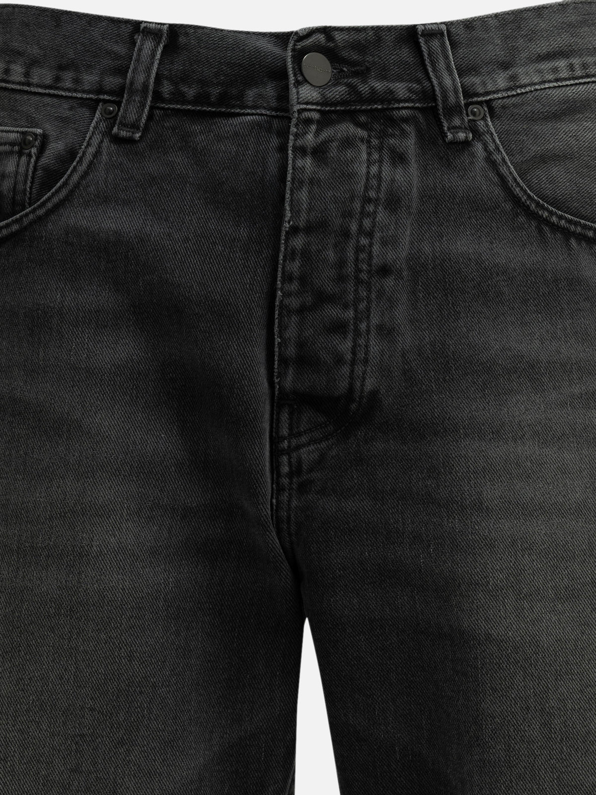 Carhartt WIP "Newel" Straight-leg jeans Black