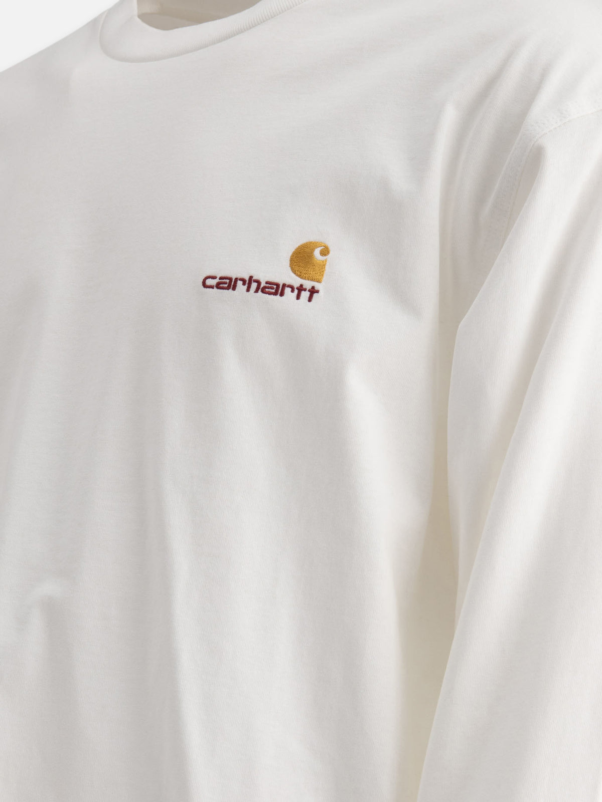 Carhartt WIP "American Script" Crew-Neck T-Shirt White - VIETTI