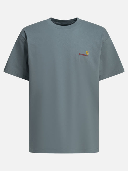 T-shirt girocollo Logo  Blu - Carhartt WIP Uomo | PLP | VIETTI Online Store 
