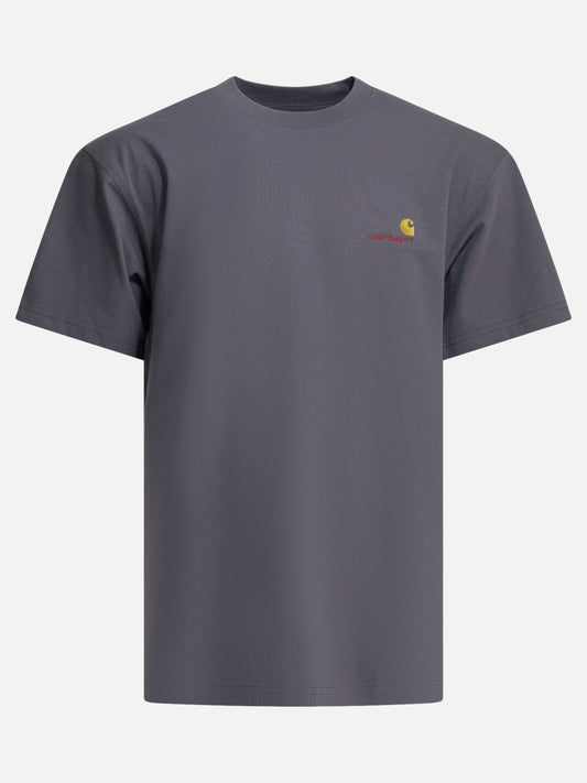 T-shirt girocollo Logo  Viola - Carhartt WIP Uomo | VIETTI Online Store 
