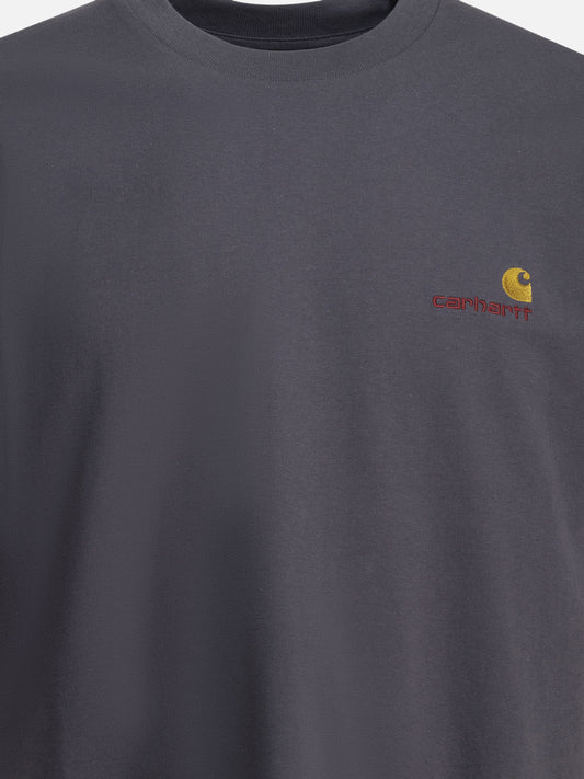 Carhartt WIP "American Script" crew-neck T-shirt Purple

