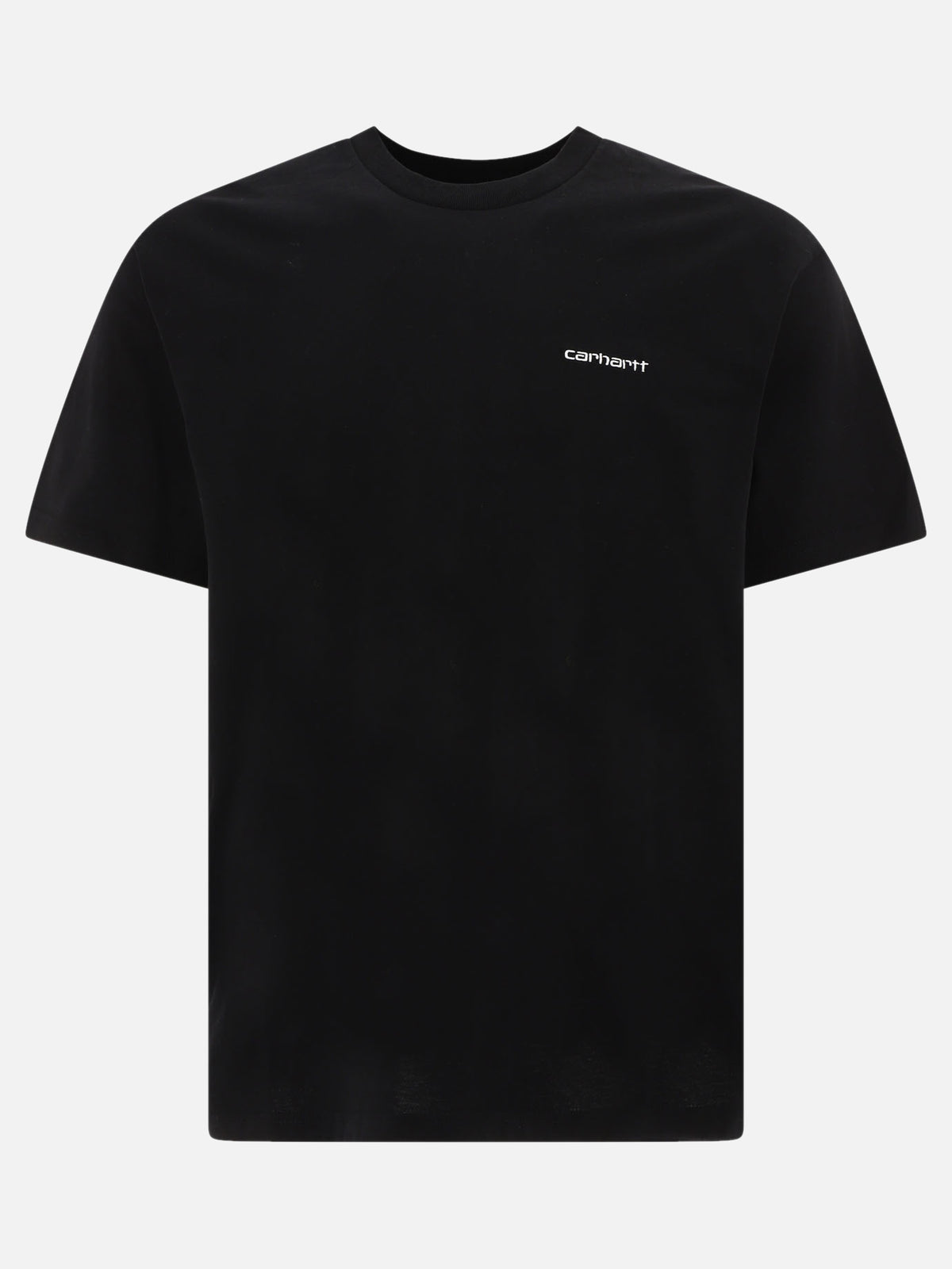 Carhartt WIP "Script Embroidery" Crew-Neck T-Shirt Black