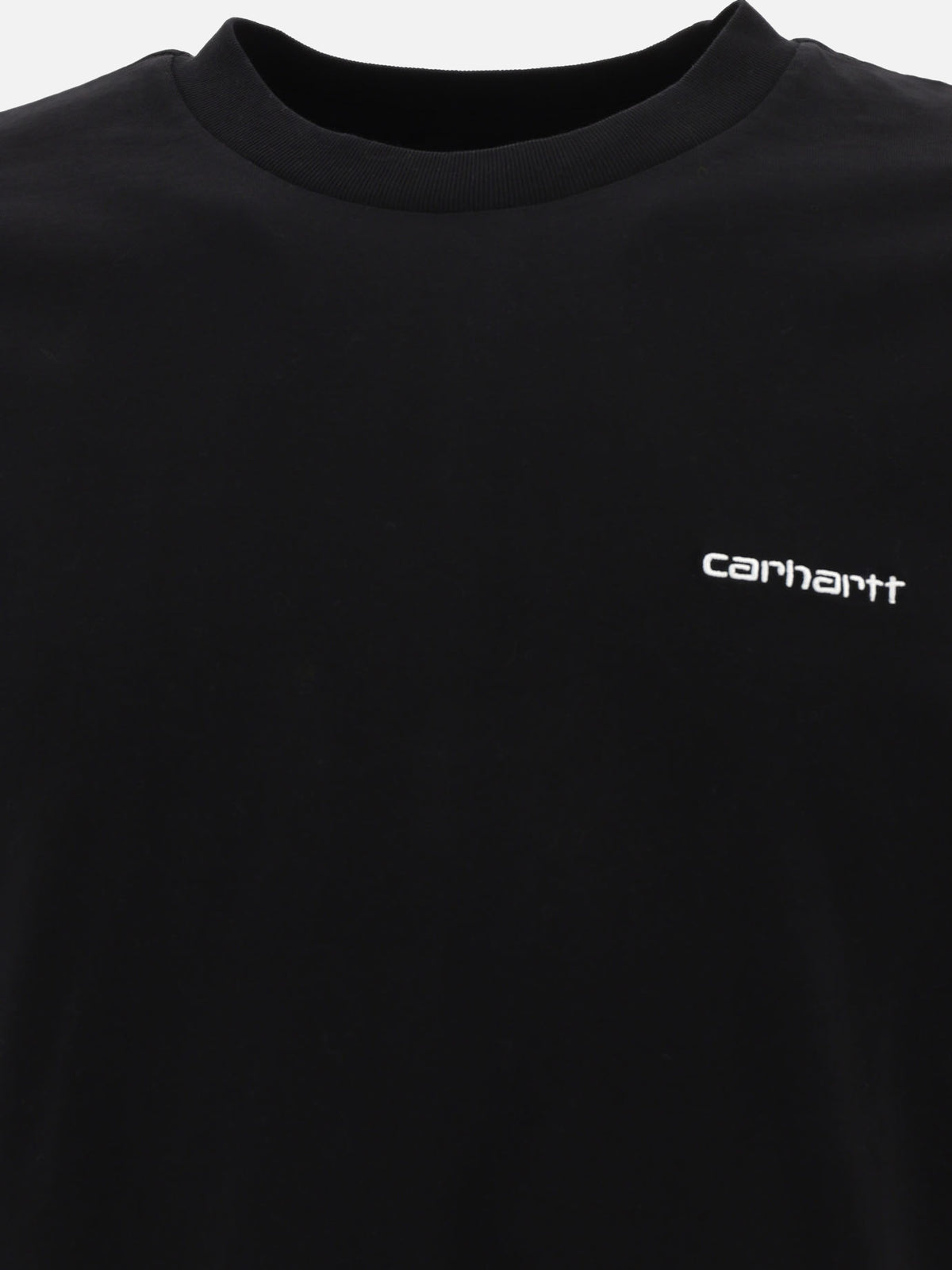 Carhartt WIP "Script Embroidery" Crew-Neck T-Shirt Black
