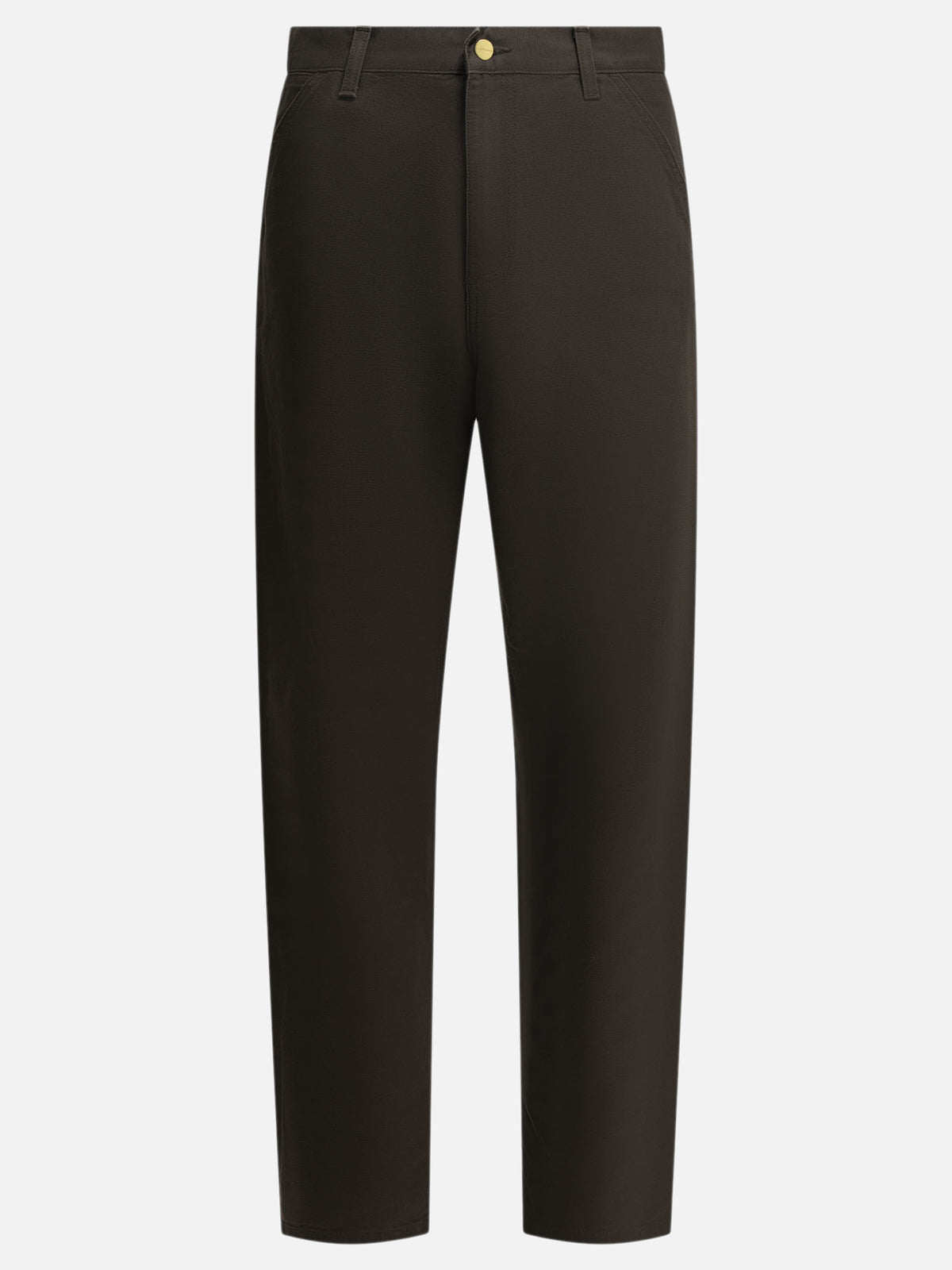 Carhartt WIP "Single Knee Pant" Work Pants Brown - VIETTI