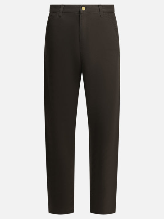 Carhartt WIP "Single Knee Pant" Work Pants Brown


