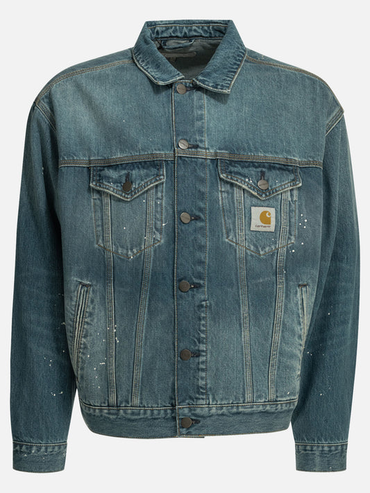 Denim jackets Logo  Blue - Carhartt WIP Men | PLP | VIETTI Online Store 
