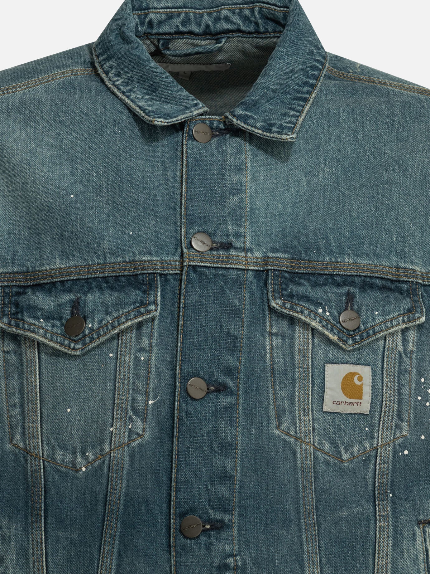 Denim jackets Logo  Blue - Carhartt WIP Men | PDP | VIETTI Online Store | Zoom-Modal_3
