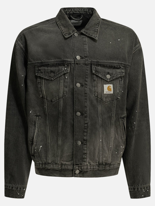 Giacche in denim Logo  Nero - Carhartt WIP Uomo | PLP | VIETTI Online Store 
