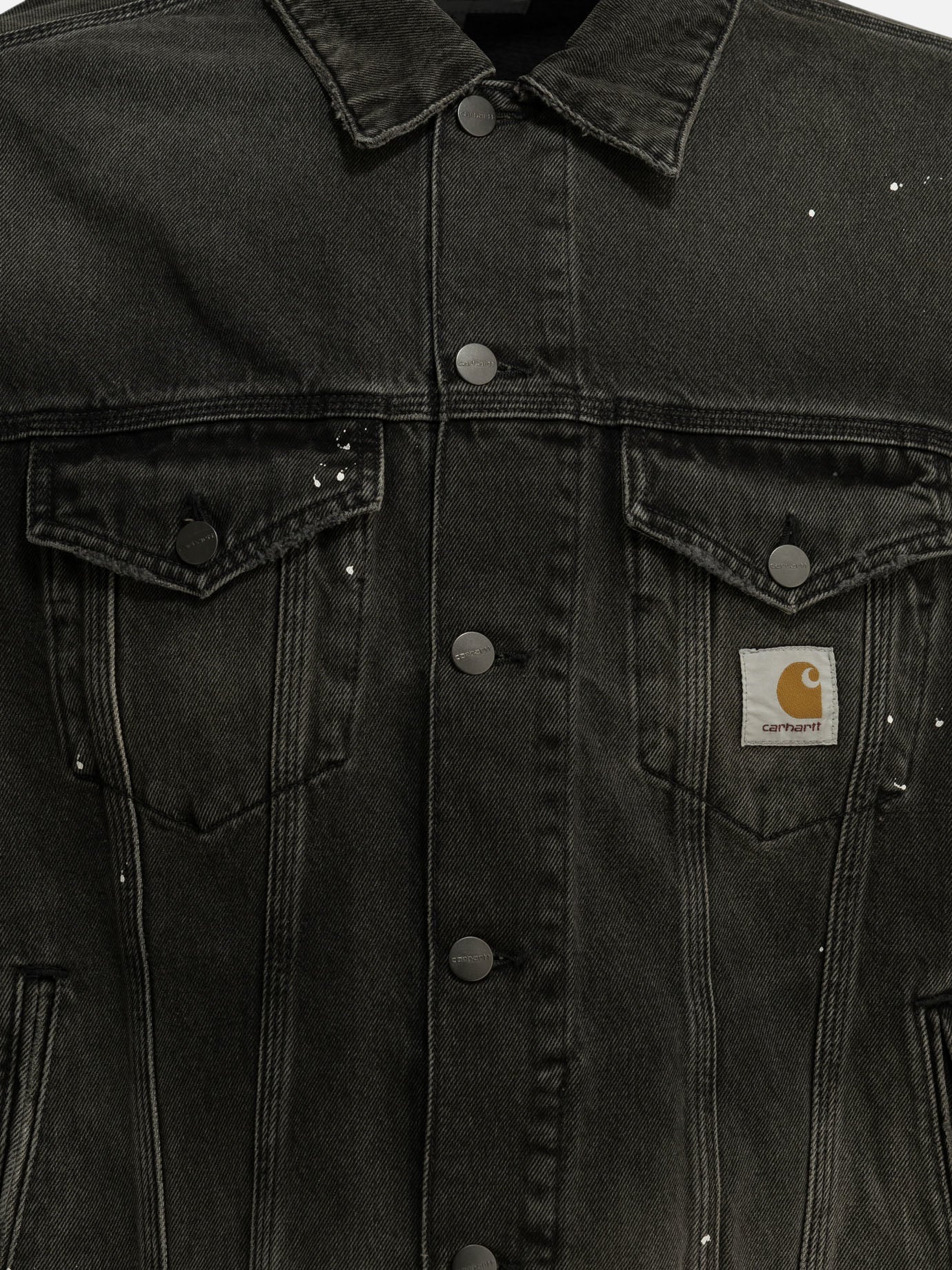 Denim jackets Logo  Black - Carhartt WIP Men | PDP | VIETTI Online Store | thumbnail_3