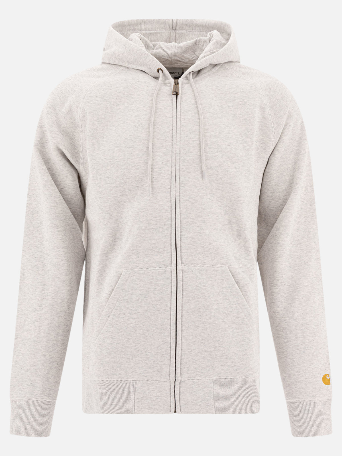 Carhartt WIP "Chase" Zip-Up Sweatshirt Grey