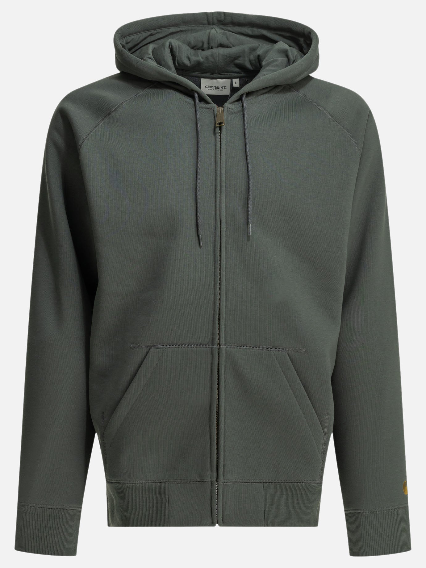 Full zip sweatshirts Logo  Blue - Carhartt WIP Men | PDP | VIETTI Online Store | Zoom-Modal
