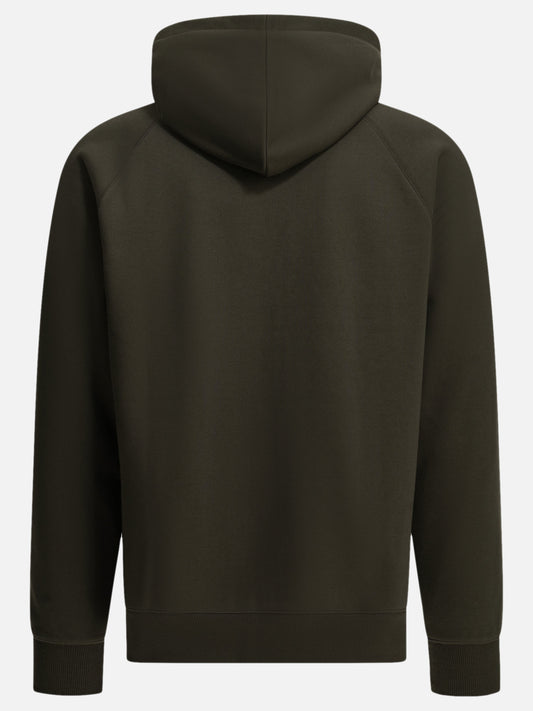 Carhartt WIP "Hooded Chase" Zip Sweatshirt Grey

