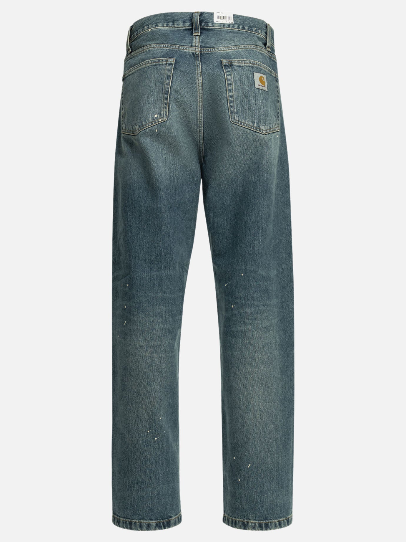Jeans a gamba larga Solid colour  Blu - Carhartt WIP Uomo | PDP | VIETTI Online Store | thumbnail_2