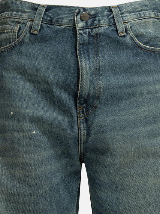 Carhartt WIP "Landon" Wide leg jeans Blue


