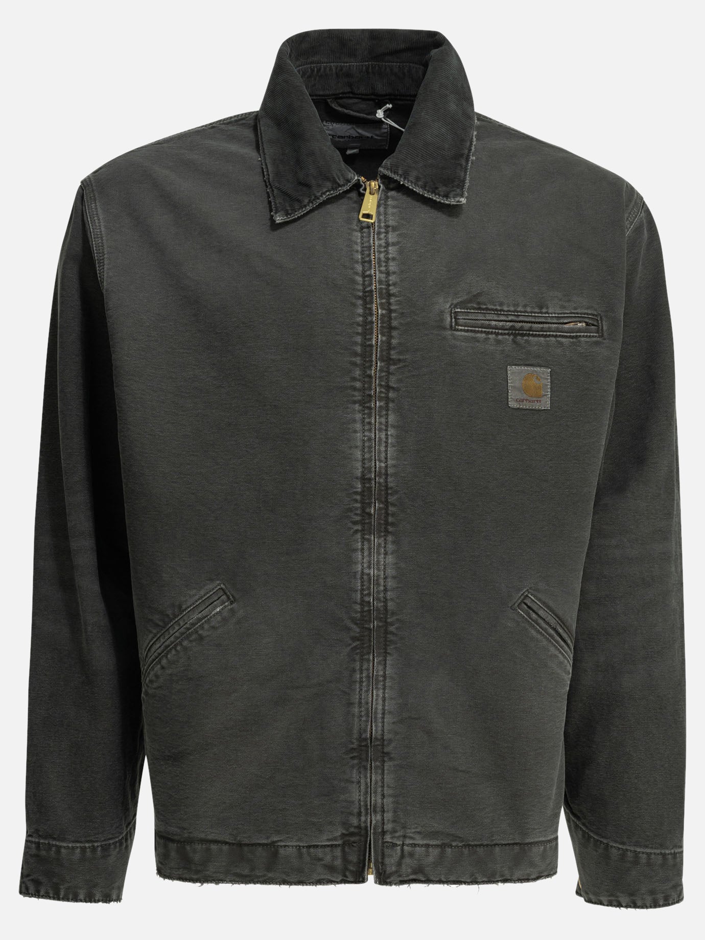 Quilted & Utility Jackets Logo  Black - Carhartt WIP Men | PDP | VIETTI Online Store | thumbnail